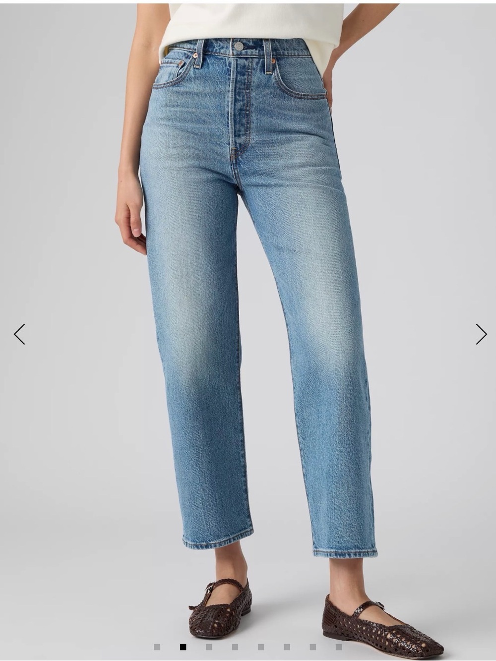 Levi's Women's Straight Leg Jeans — Light Blue Wash